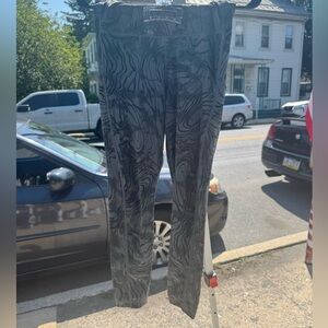 Athleta Black Patterned Leggings